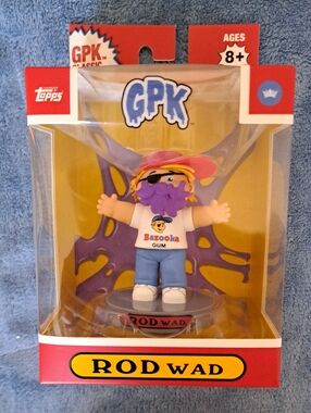Topps GPK Rodwad Figure - Purple Beard, Blue Pants, Pink Hat